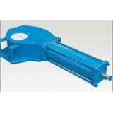 Keystone Electric Actuators Double acting OLGA actuator for 90° operation for On-Off and Modulating heavy duty service